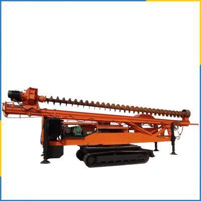 Tracked Crawler 360-15 Cfg Pile Driver for Guardrail Construction Foundation