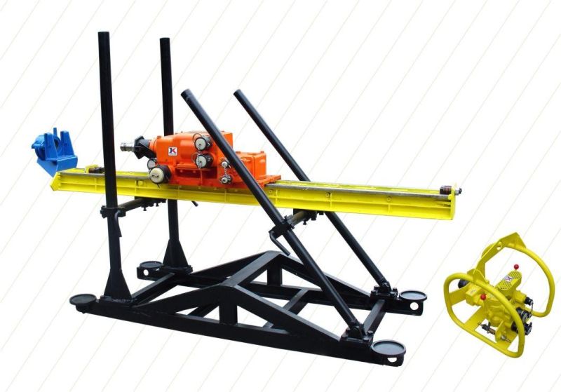 Zqj-300/6 Pneumatic Bracket Drilling Machine Is Widely Used in Coal Mine Projects The Feeding Device Take Independent Motor, Stronger Feeding Power