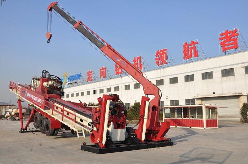 Goodeng 800T pipeline crossing machine HDD rig for optical fiber/cable/oil/gas system
