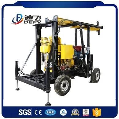 Portable Trailer Mounted Well Drill Machine with High Efficiency