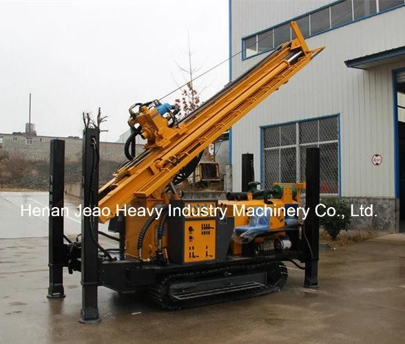 400m Depth Crawler Hydraulic Pneumatic DTH Water Drilling Rig