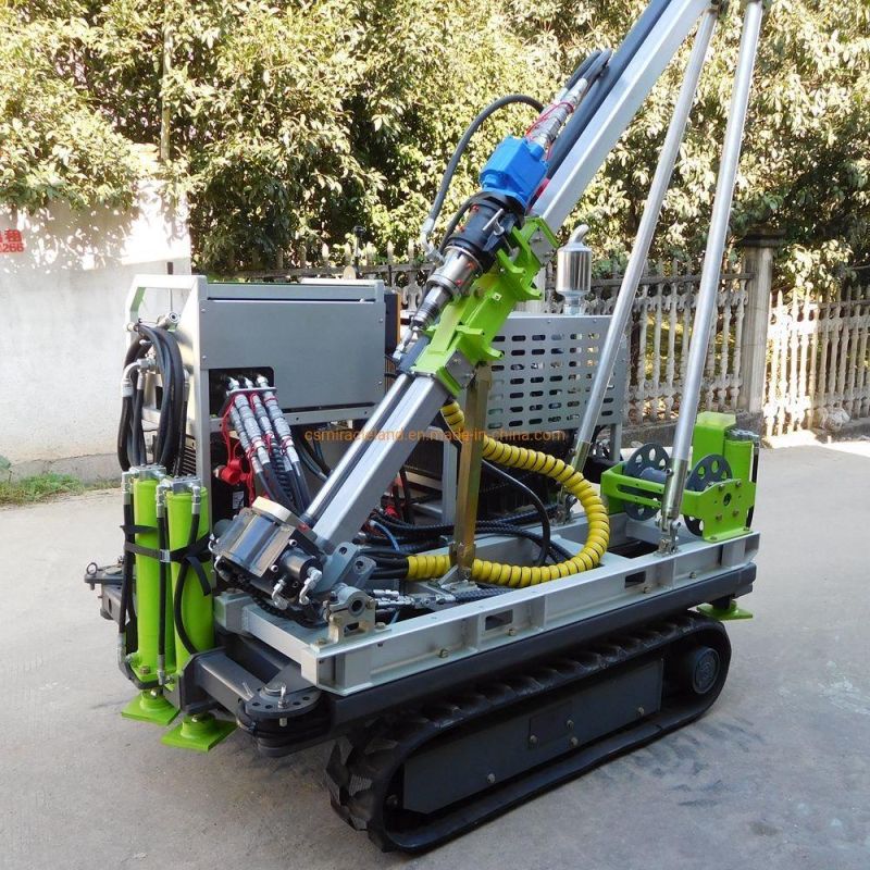 Portable Hydraulic Rotary Head Diamond Wireline Core Sample Drilling Rig (MD800/1000)