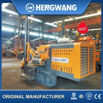 Drill Pipe Dia 130mm Powerful Crawler Diesel DTH 30 Meter Drilling Rig with Plunger Piston Motor Drill Rig Equip