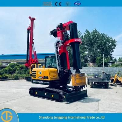 Crawler Hydraulic Oil Deep Well 20 Meters Dr-60 Middle Rotary Drilling Rig
