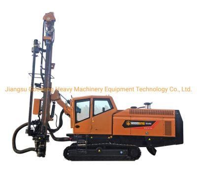 Surface Integrated DTH Drill Rig Crawler Mounted Hydraulic