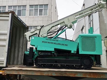 Hf220y Competitive Price Crawler Type Water Well Drilling Rig