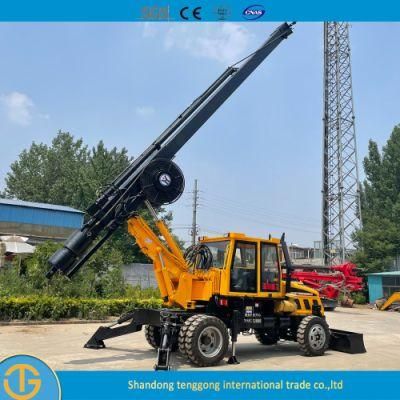 Crawler Mounted Hydraulic Crawler Surface Drilling Rig for Sale Dl-180 Model