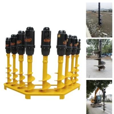 Tree Planting Digging Machines Mounted on Excavator Earth Auger for Sale