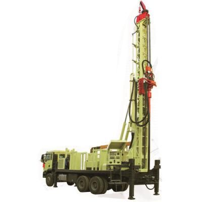 1000m Top Drive Truck Mounted Water Well Drilling Rig