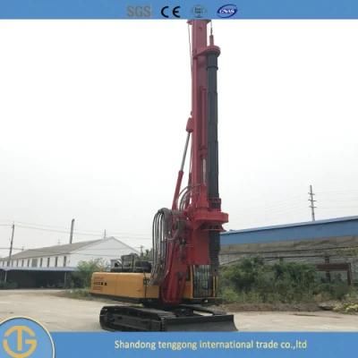 Hydraulic Piling Electric Ground Screw Pile Driver Rotary Crawler Pile Driver Drilling Dr-90 Rig Machine for Free Can Customized