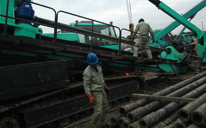 Hfdd-120 High Quality Full Hydraulic Horizontal Directional Drilling Rig