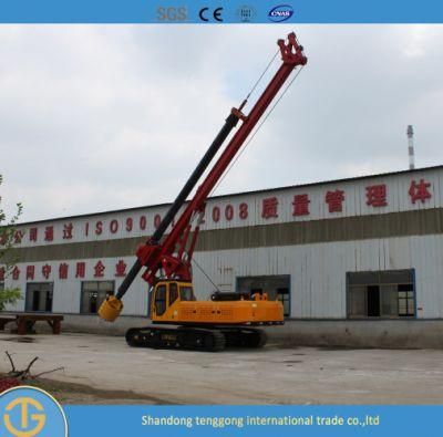 Mobile Control Hydraulic Auger Drilling Rig Dr-160