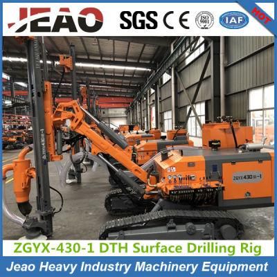 Zgyx-430 Bore Hole DTH Drilling Rig for Rock