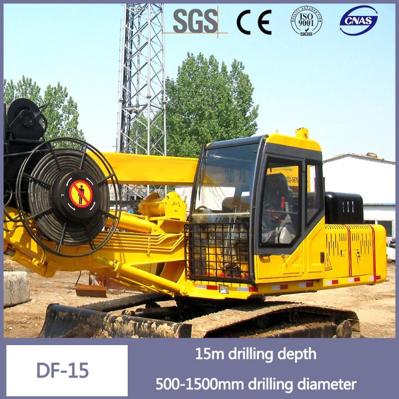 Construction Machinery Rotary Type Drilling Rig with Cummins Engine
