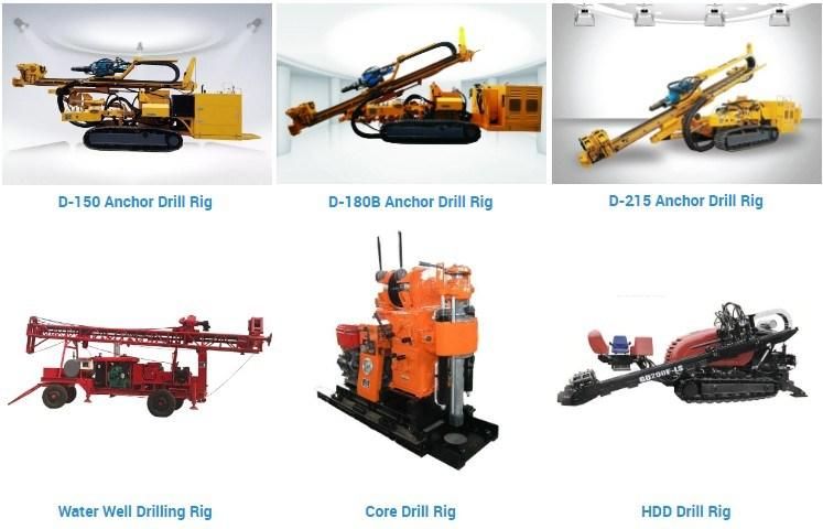 Z-1250 Anchor Drilling Rig Crawler Drilling Rig for Small Space Anchoring