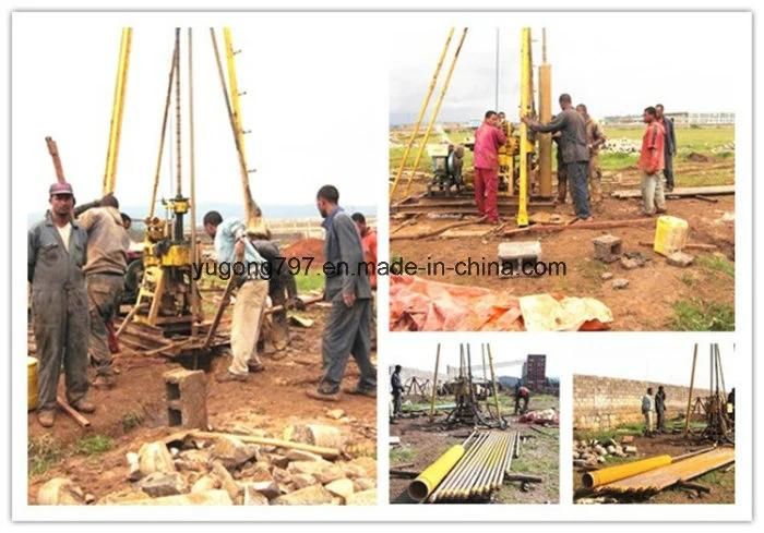 200m Borehole Drilling Machine Deep Diesel Water Well Drilling Rig