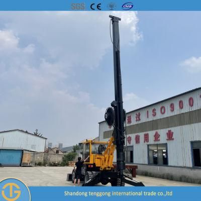 Construction Crawler Hammer Hydraulic Drilling Rig Equipment for Sale Dl-180 Model