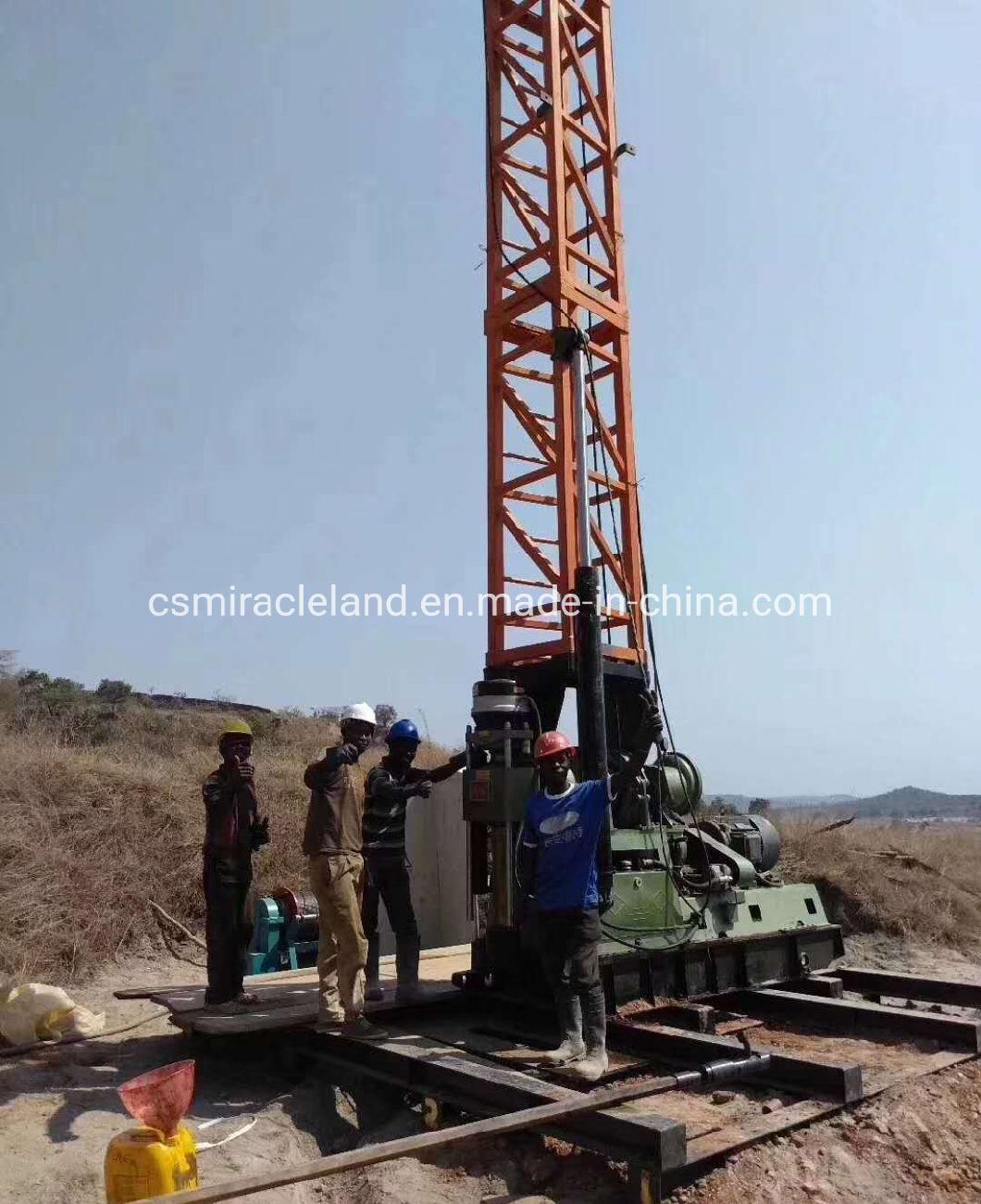 Hydraulic Mining Exploration Wireline Coring Drilling Rig with Both Vertical and Inclined Drill Tower