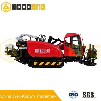 GD200F-LS trenchless rig for conduit/gas/cable pipe laying
