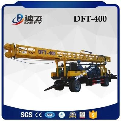 400m Dft-400 Trailer Mounted Water Well Drilling Rig Price