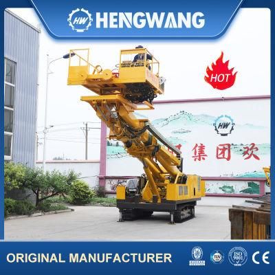 Motor Power 45kw Crawler Horizontal Directional Anchor Drilling Rig Drill Depth 12m Rock Drill Machine with Price