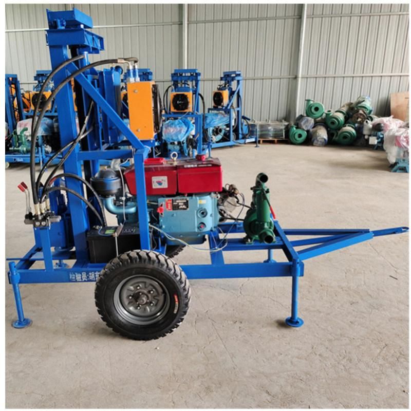 Factory Supply Small Bore Well Deep Hole Rock Drilling Machine