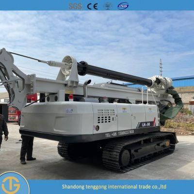 Crawler Mounted Well Bored Tractor Crawler Pile Driver High Quality Drilling Dr-90 Rig for Free Can Customized with Two Drilling Tools