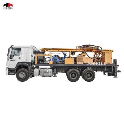 China Manufacturer 300m, 600m, 800m Truck Mounted Water Well Drilling Rig for Sale