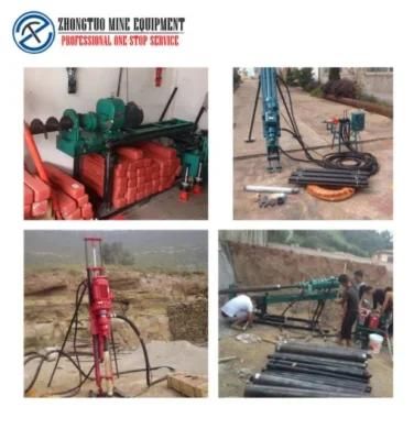 Portable Crawler Type Rotary Hydraulic DTH Drilling Rig