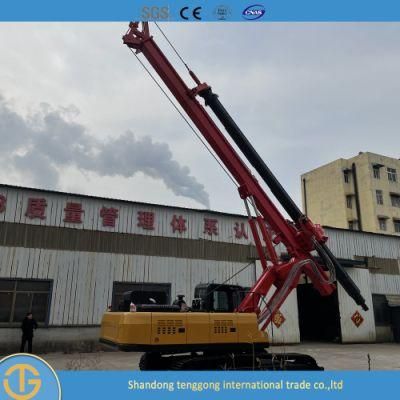 Rotary Drilling Rig for Engineering Construction Foundation with Drill Bit