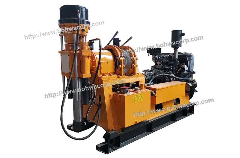 Hydraulic Feeding Spindle Shaft Core Drilling Rig