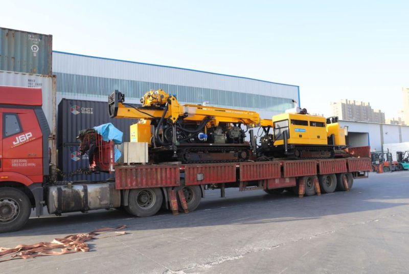 Drill Diamond Core Rotary Small Trailer Borehole Truck Mounted Machine Used 1000m Soil Testing Water Well Drilling Rig for Sale