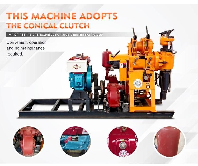 Low Price Sale Hydraulic Water Well Drilling Rig Borehole Rock Drill Machine