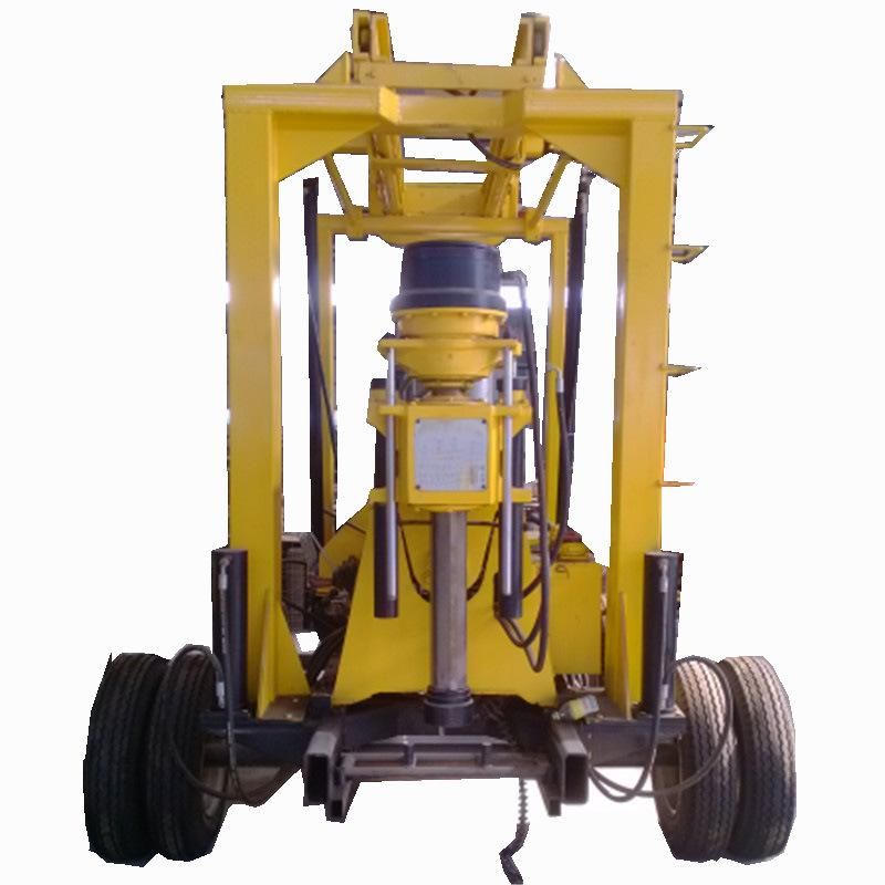 Trailer-Mounted Portable Water Well Drilling Machine