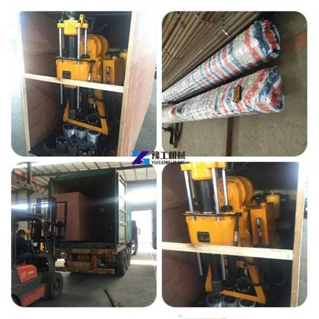 Full Hydraulic Core Drilling Rig Water Well Borehole Drilling Machine for Sale