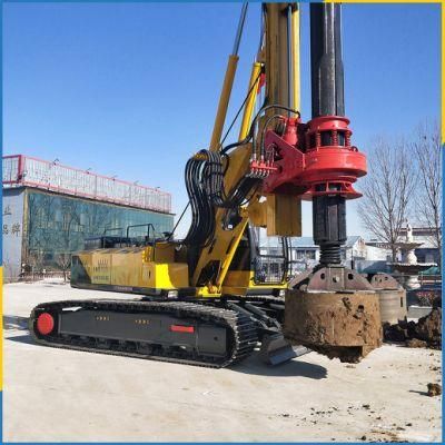 60m Crawler Hydraulic Rotary Drilling Rig Machine with Cummins Engine for Civil Construction