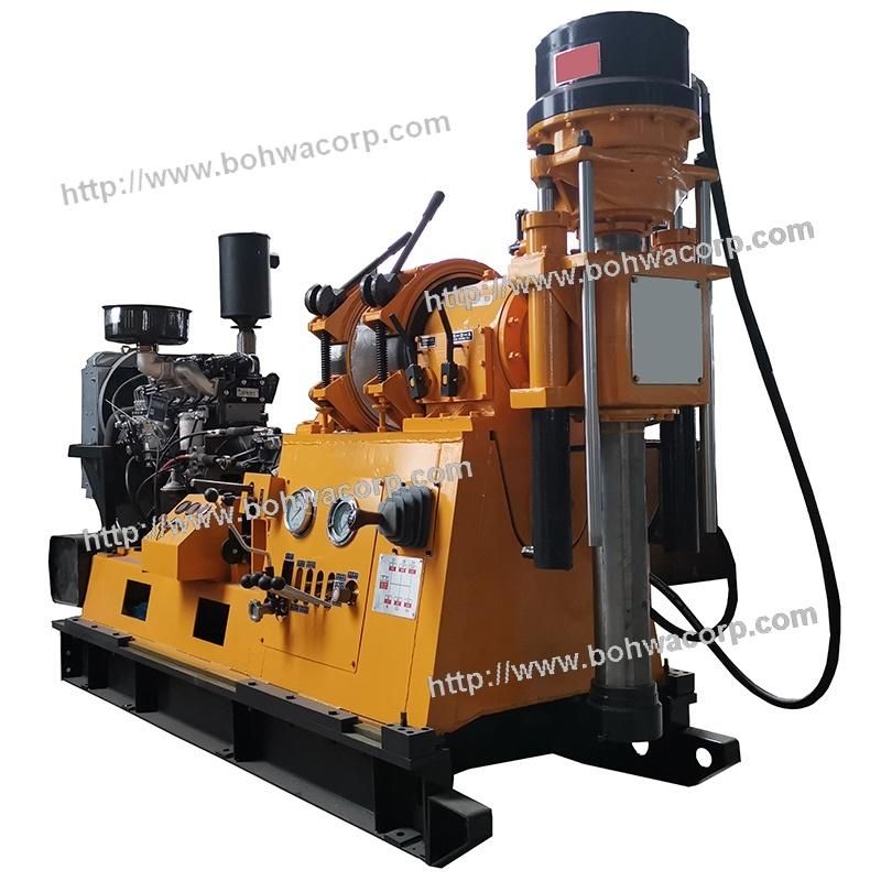 100m Portable Hydraulic Chuck Pile Borehole Drilling Rig