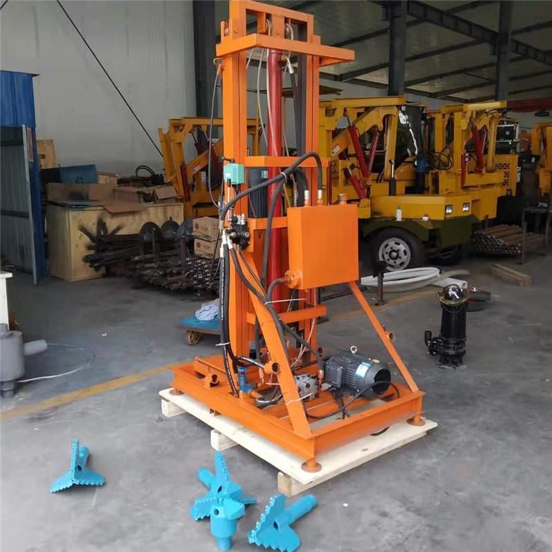 Deep Water Well Drilling Machine Electric Rock Hard Soil Drilling Rig Mining Core Drilling Rig Machine