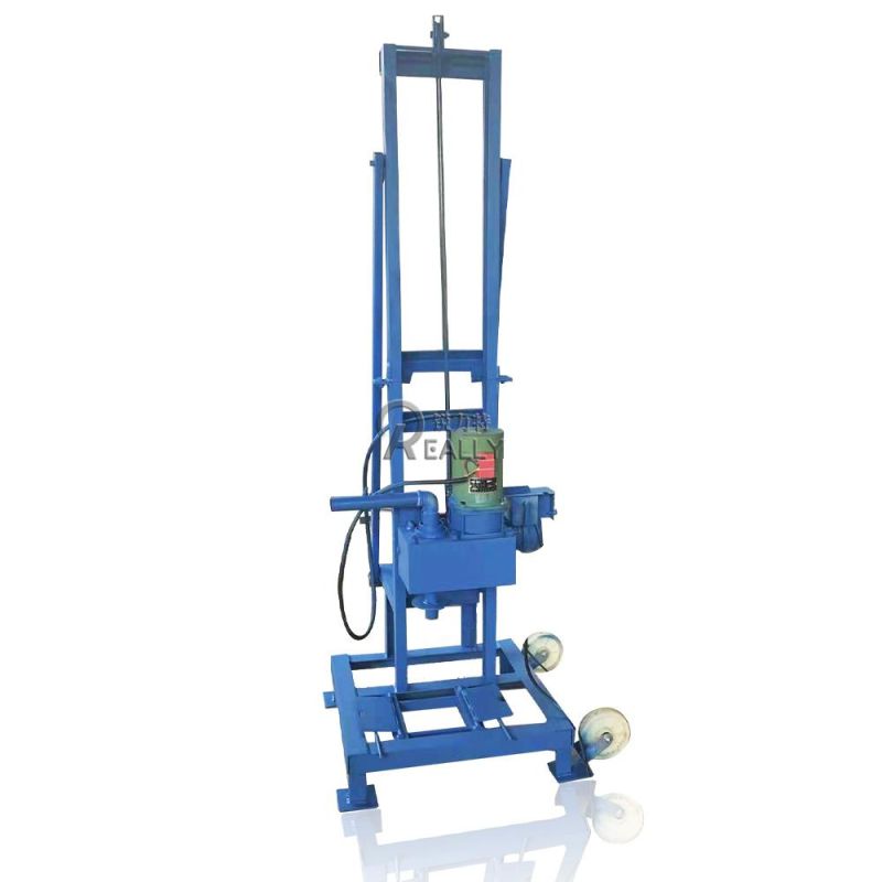 Foldable 1.5kw Electric Portable Water Well Drilling Machine Borehole Small Well Drilling Machine Price Mine Drilling Rig