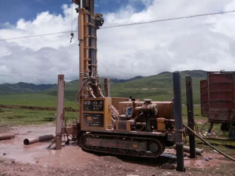 Small Borehole Xsl3/160 300m Hydraulic Crawler Well Water Drilling Rig