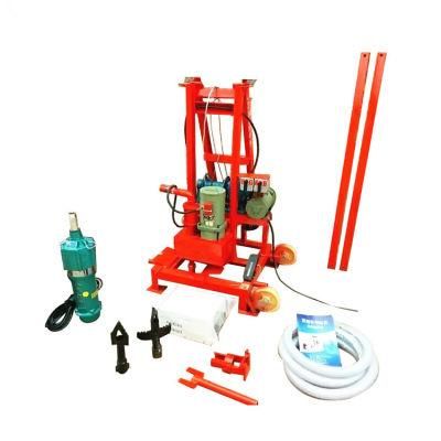 Yg Electric Type Small Portable 100m Tariler Drilling Rig with Mud Pump