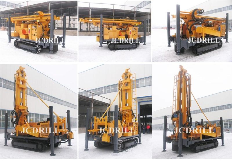 Cwd400 Competitive Price Crawler Mounted Water Well Drilling Rig for Drilling 400 Meters