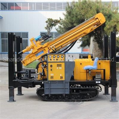 Easy Operation Crawler Hydraulic Rotary Water Well Drilling Rig Machine