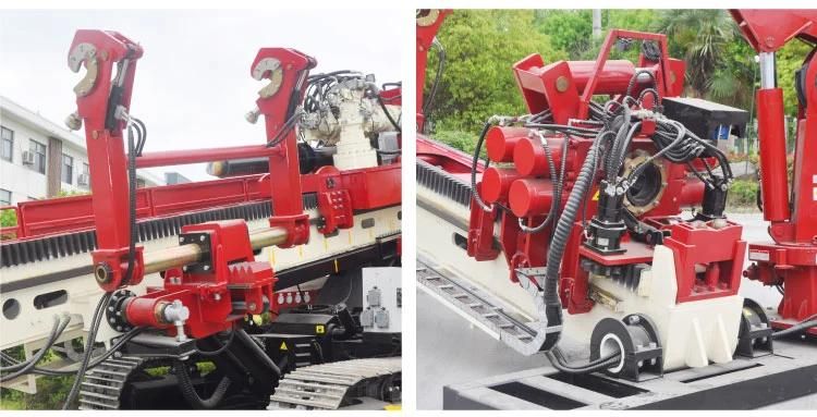 Large series GS5000-LS horizontal directional drilling machine with 5t crane