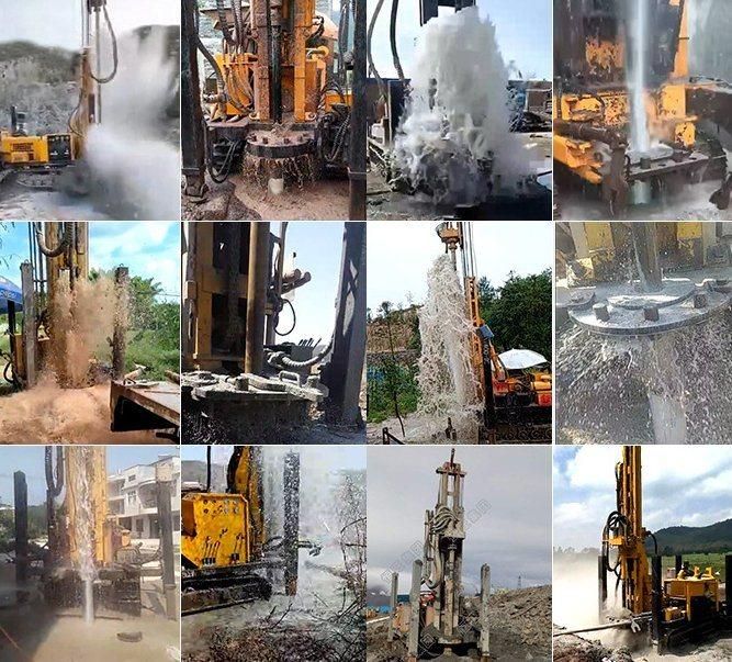 High Power 92kw Pneumatic Water Well Drilling Rig Suit for Geothermal Drilling Projects