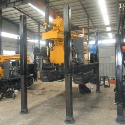 Easy to Move 15kw Hydraulic Drilling Rig Portable Depth 230m Drill Drilling for Drilling Water Well Dam Foundation and Other Buildings