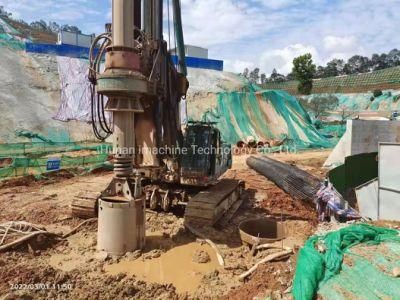 Used Piling Rig Pining Machinery Second Hand Deep Horehole Construction Sunward 250 Rotary Drilling Rig