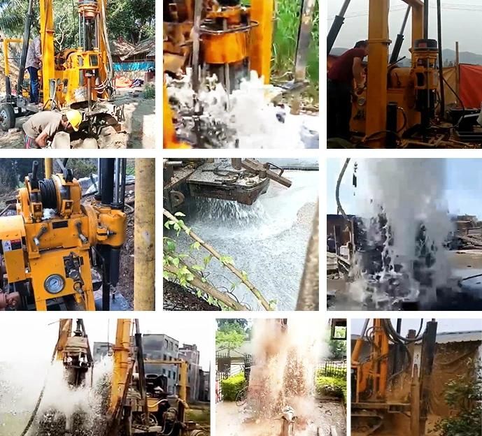 Popular Rated Power 15kw Hydraulic Drilling Rig Use for Preliminary Exploration Work Mining Projects