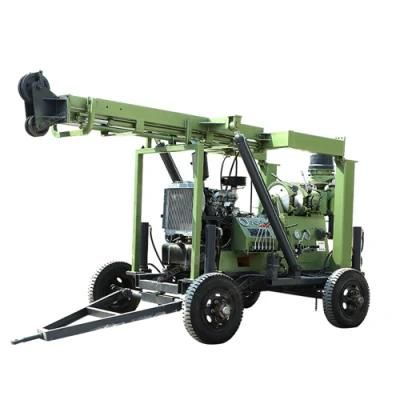 230m Mobile Water Well Drilling Rig for Irrigation