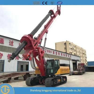 Construction Equipment Hydraulic Portable Crawler Borehole Drilling Rig Machine
